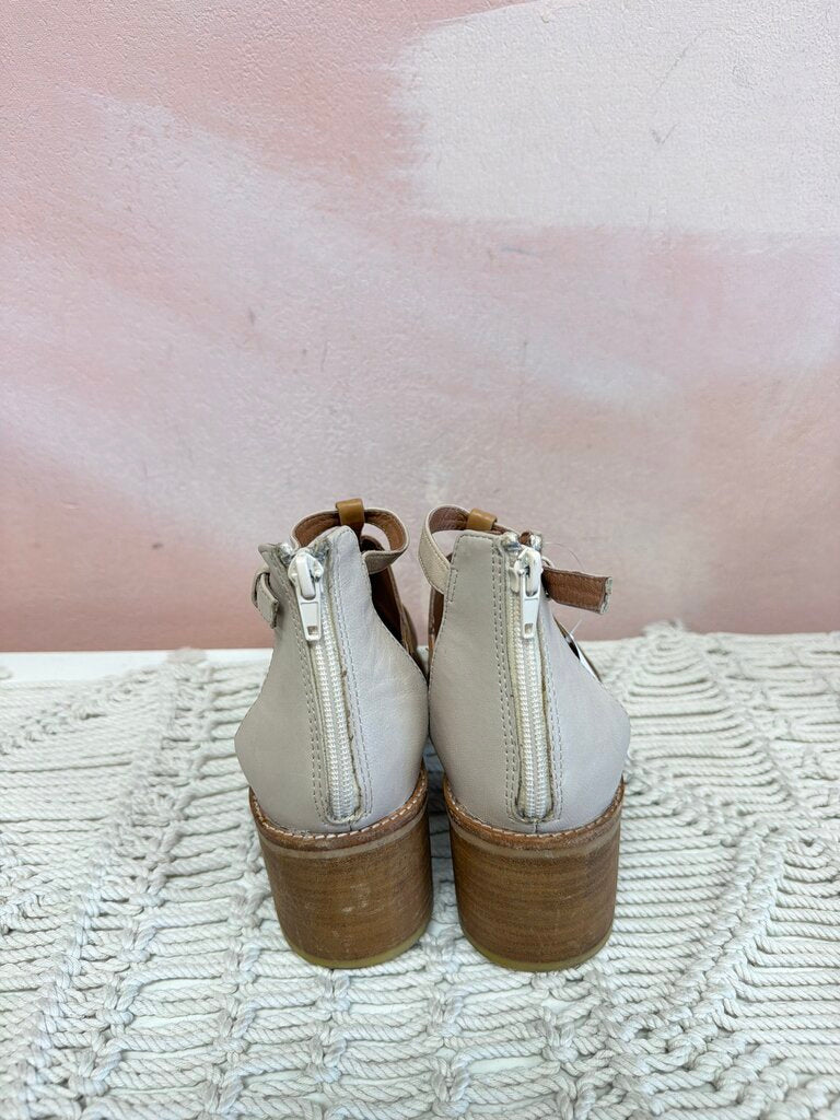 Jeffrey Campbell Colorblock Leather Block Heel