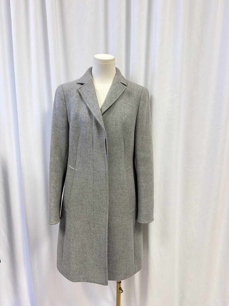 Akris Wool Button Up Long Coat
