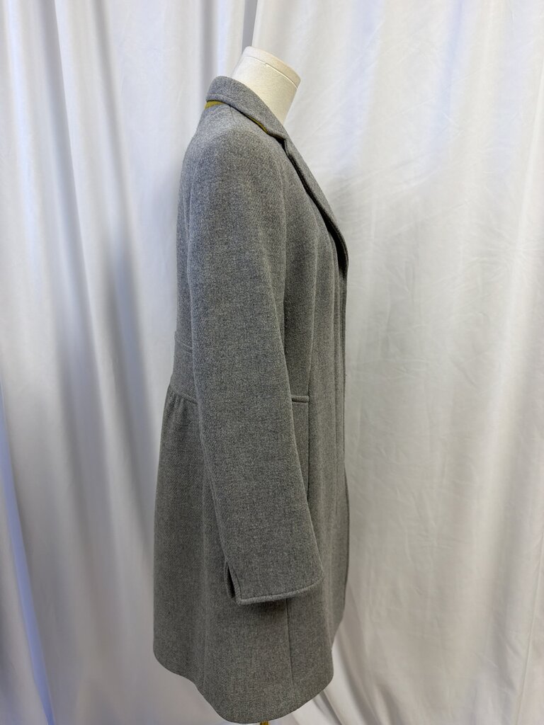 Akris Wool Button Up Long Coat