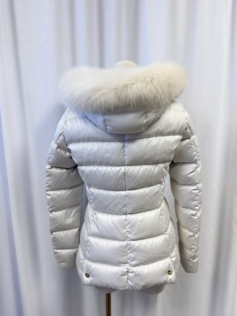 Herno Puffer Coat Fox Fur Hood