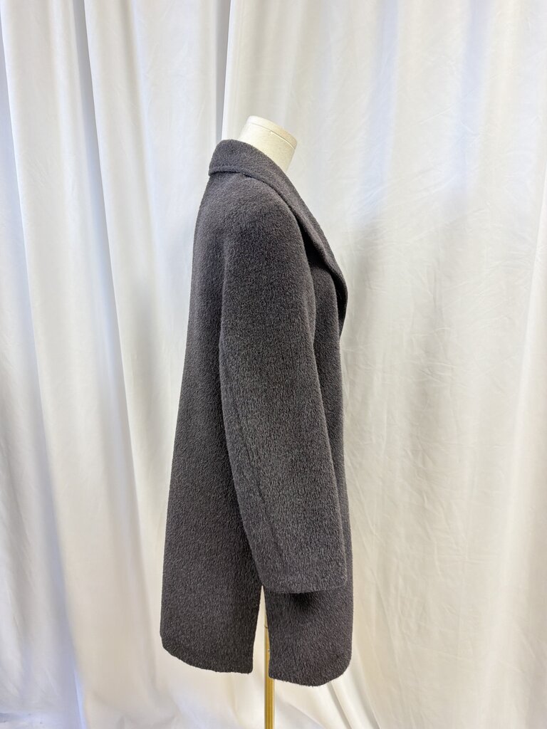 Cinzia Rocca Lamb Wool Button Up Coat