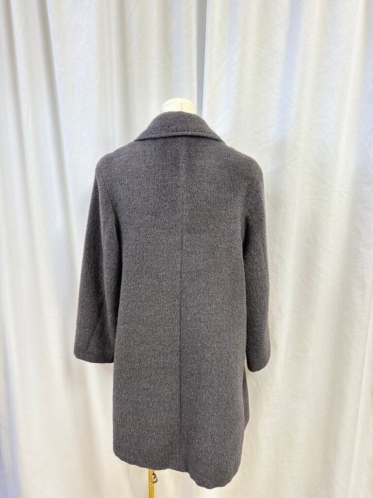 Cinzia Rocca Lamb Wool Button Up Coat