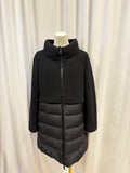 Herno Wool and Puffer Down Coat (able to attach a hood, not included)