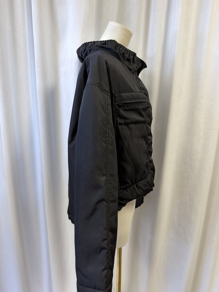 Vince Cropped Nylon Jacket
