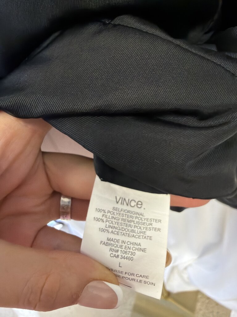Vince Cropped Nylon Jacket