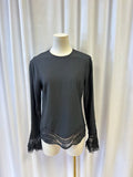 Jonathan Simkhai Lace Trim Top