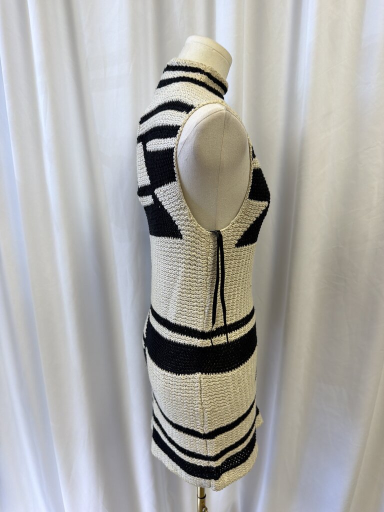 Ralph Lauren Black Label Silk/Cotton Blend Turtleneck Knit Top