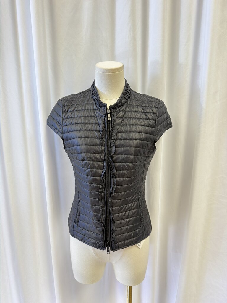 Luisa Cerano Cap Sleeve Puffer Vest