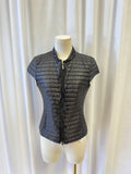 Luisa Cerano Cap Sleeve Puffer Vest
