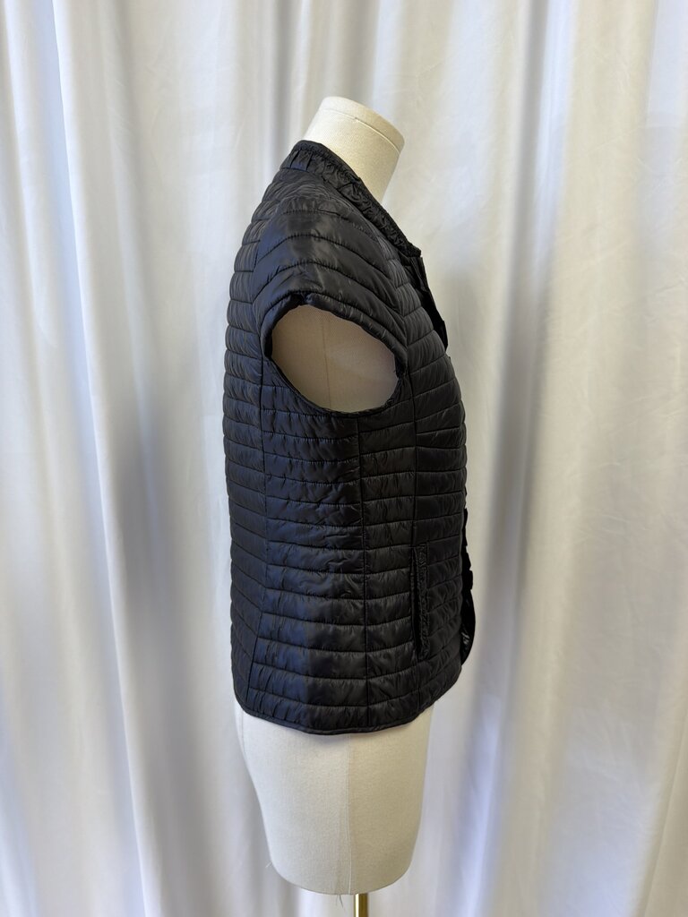 Luisa Cerano Cap Sleeve Puffer Vest