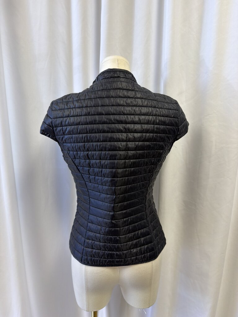 Luisa Cerano Cap Sleeve Puffer Vest