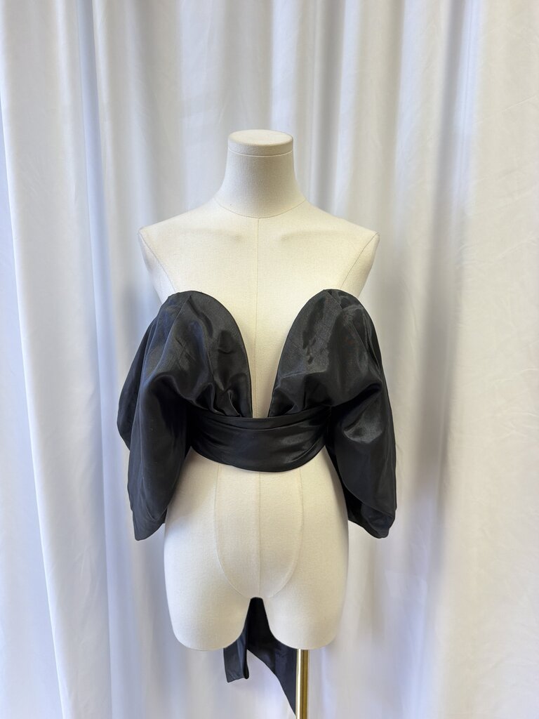 House of CB Drop Sleeeve Deep Plunge Top