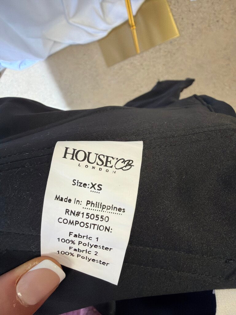 House of CB Drop Sleeeve Deep Plunge Top