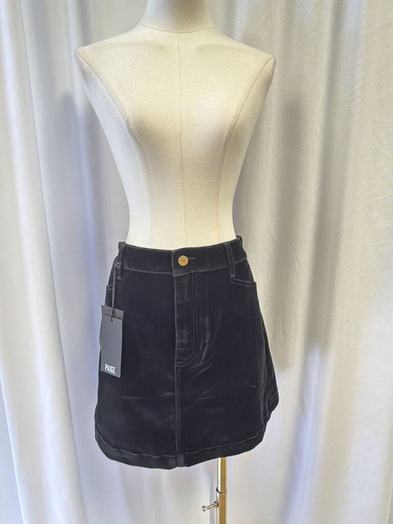 Paige "Janelle" Velvet Mini Skirt NWT (Originally $279)