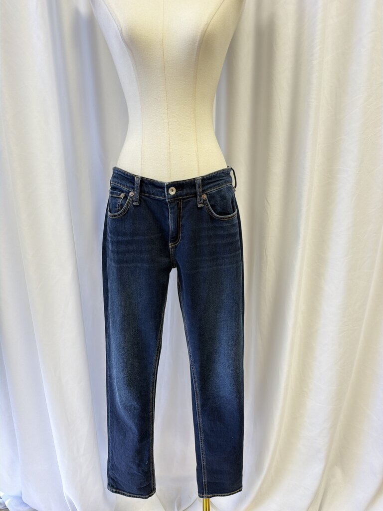 Rag & Bone Straight Leg Low Rise Jean
