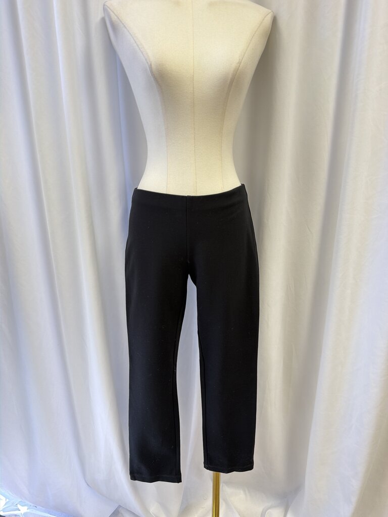 Eileen Fisher Black Pull On Pants