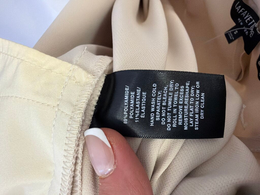 Lafayette 148 Tan Pull On Pants