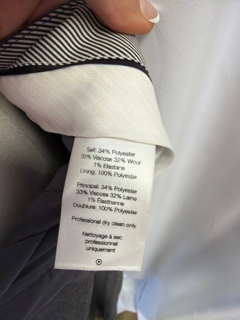 Veronica Beard Grey Wool Trousers NWT