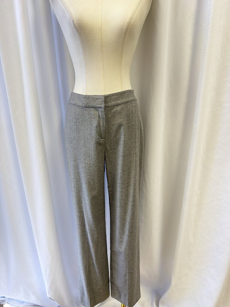 St. John Grey Wool Trouser