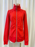 Lululemon Red Zip Sweatshirt Jacket