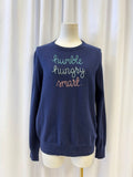 Lingua Franca Cashmere Graphic Sweater