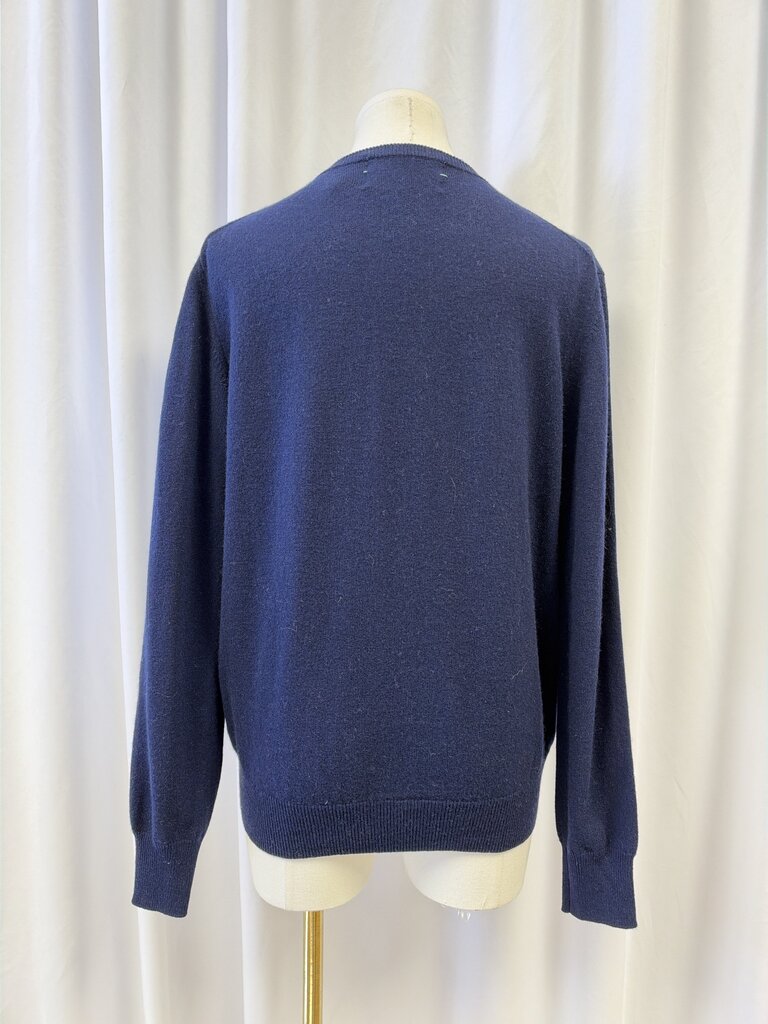 Lingua Franca Cashmere Graphic Sweater