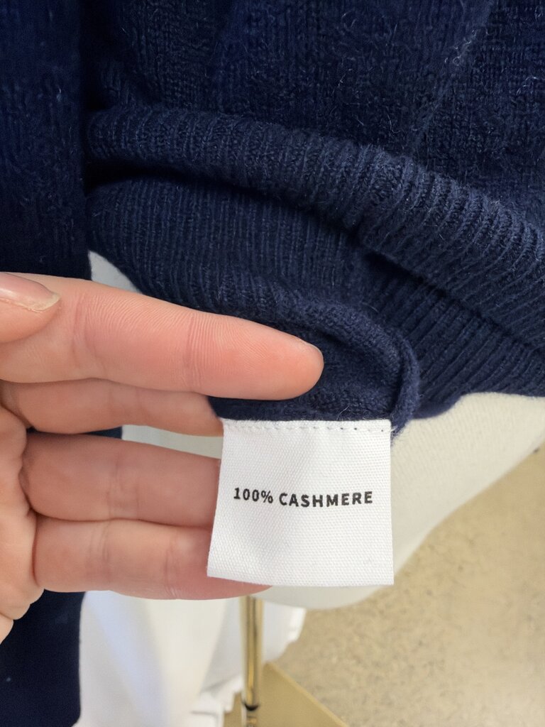 Lingua Franca Cashmere Graphic Sweater