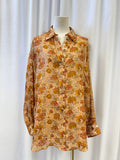 Zimmermann Silk Floral Button Up Blouse