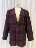 AG Plaid Cotton Corduroy Blazer