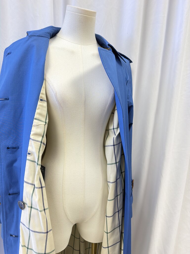 Burberry's Cotton Belted Trench Coat (small spot at center back gusset)