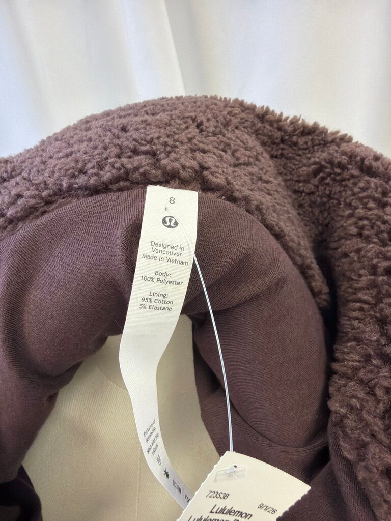 Lululemon Brown Teddy Bear Coat