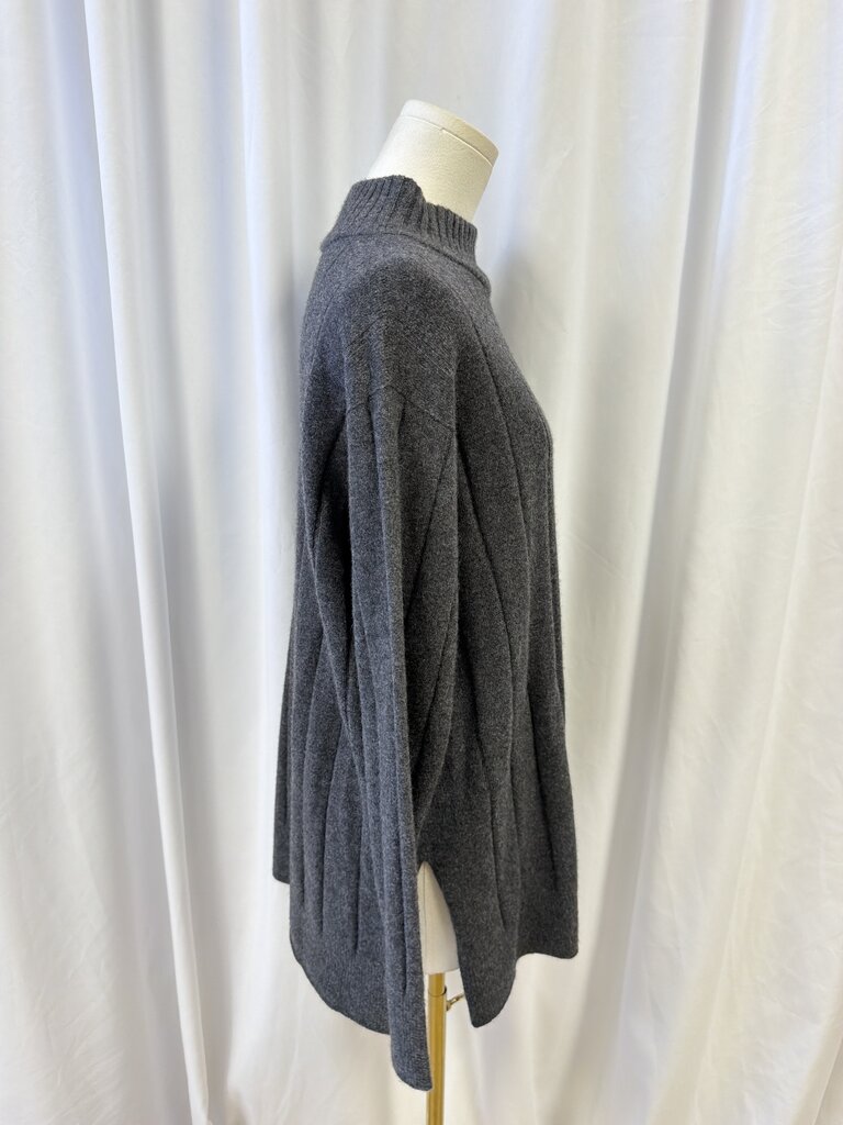 Eileen Fisher Ribbed Cashmere Turtleneck