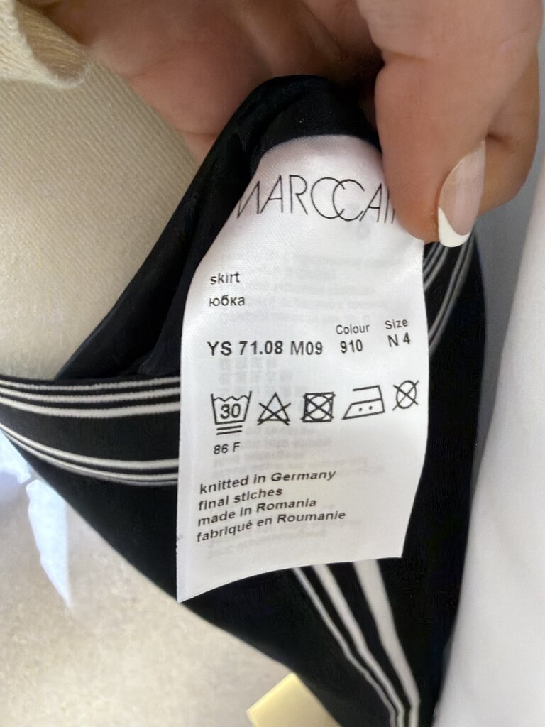 Marc Cain Sports Black Maxi Skirt