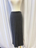 Eileen Fisher Ribbed Cashmere Pull On Maxi Skirt