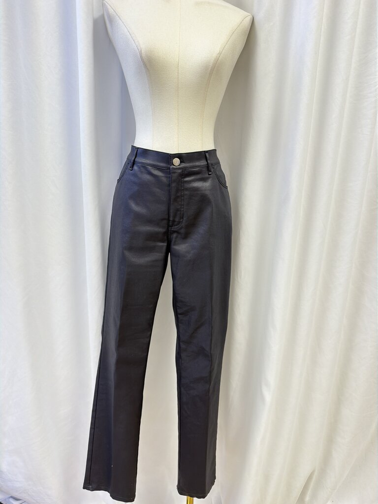 Lafayette 148 Coated Black Jean