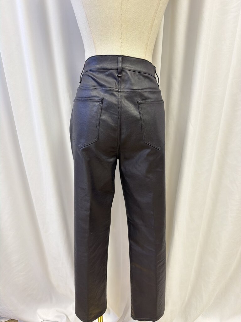 Lafayette 148 Coated Black Jean