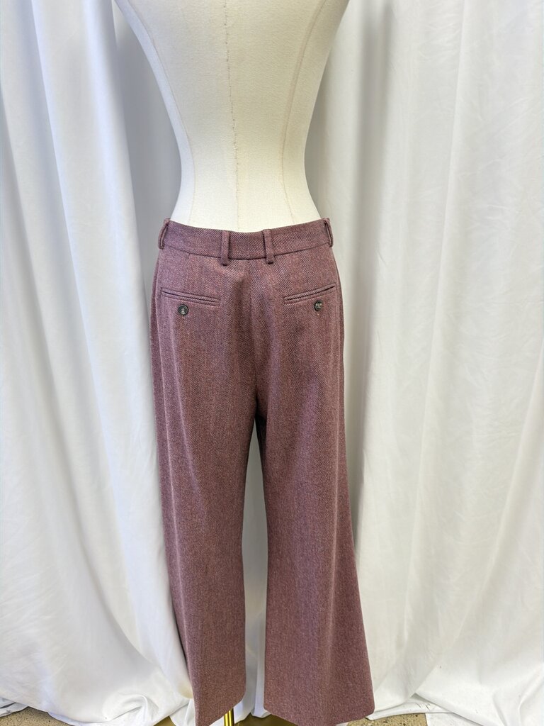 QL2 Herringbone Wool Trousers