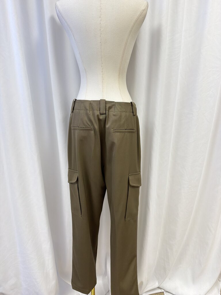 Akris Khaki Cargo Trouser