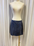 Vince Leather Mini Skirt