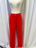 St. John Red Jeans