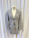 Marc Cain Blue Plain Blazer