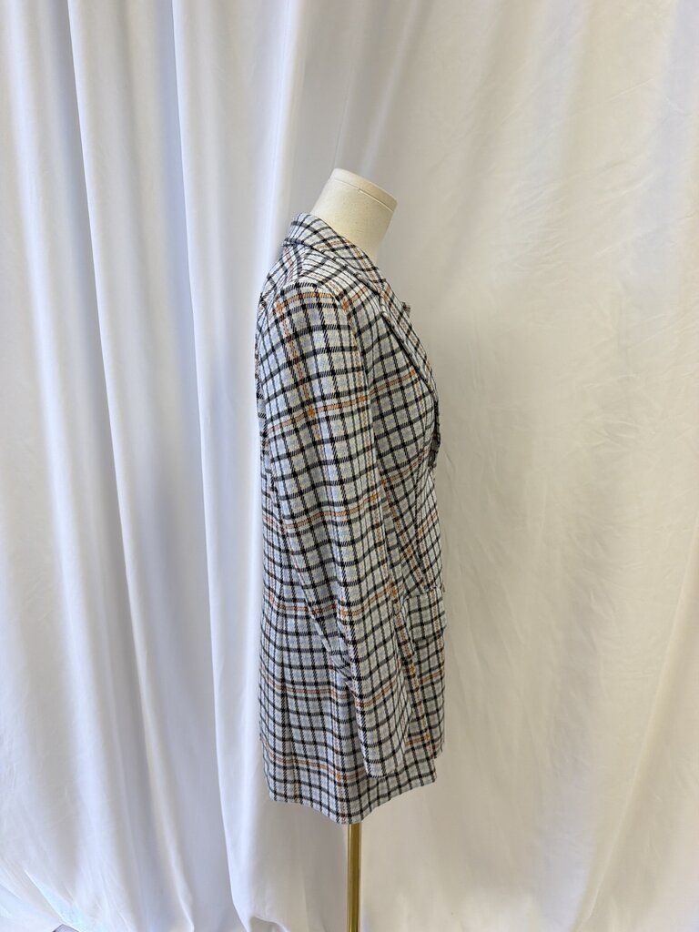 Marc Cain Blue Plain Blazer