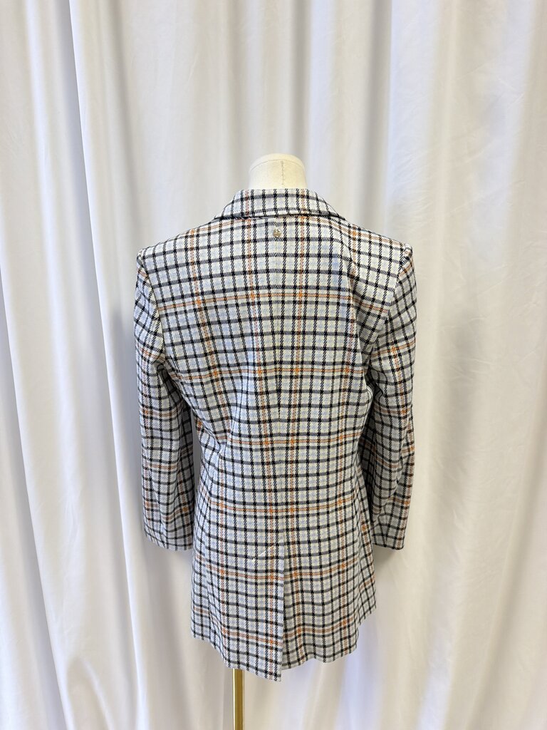 Marc Cain Blue Plain Blazer