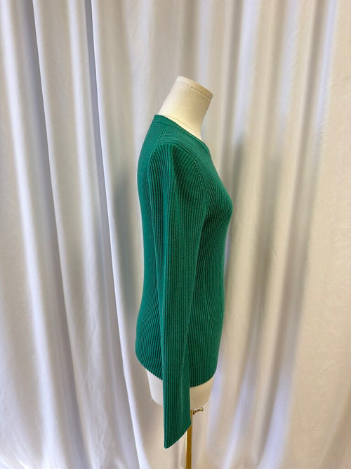 3.1 Phillip Lim Green Crew Sweater