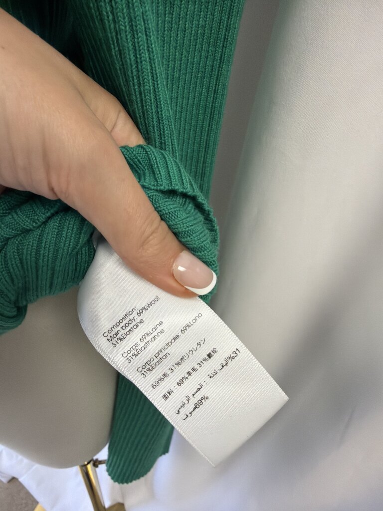 3.1 Phillip Lim Green Crew Sweater