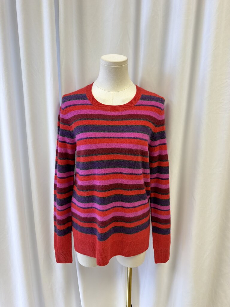 Saks Fifth Avenue Striped Cashmere Sweater