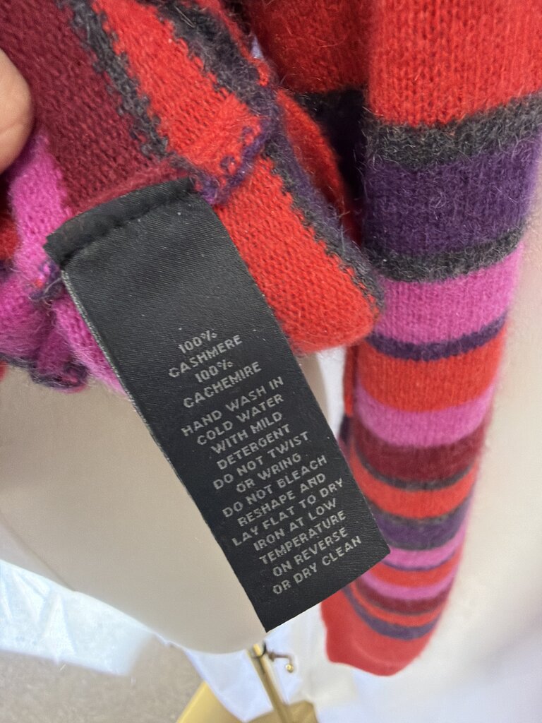 Saks Fifth Avenue Striped Cashmere Sweater
