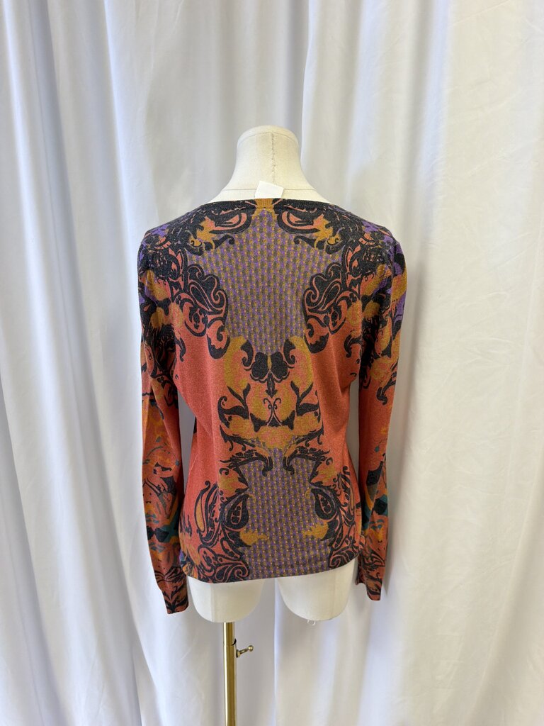 Etro Print Crew Neck Sweater