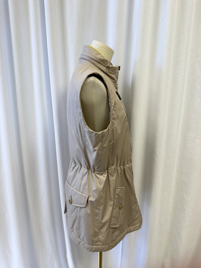 Akris Beige Zipper Vest