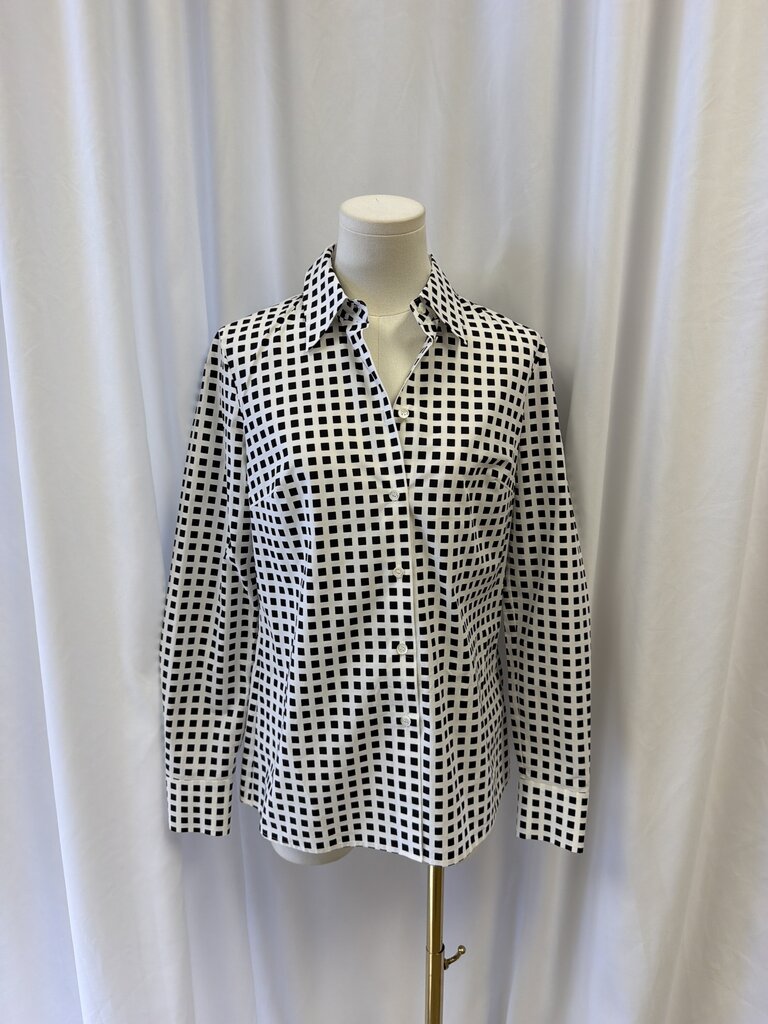 Escada Geo Print Button Up
